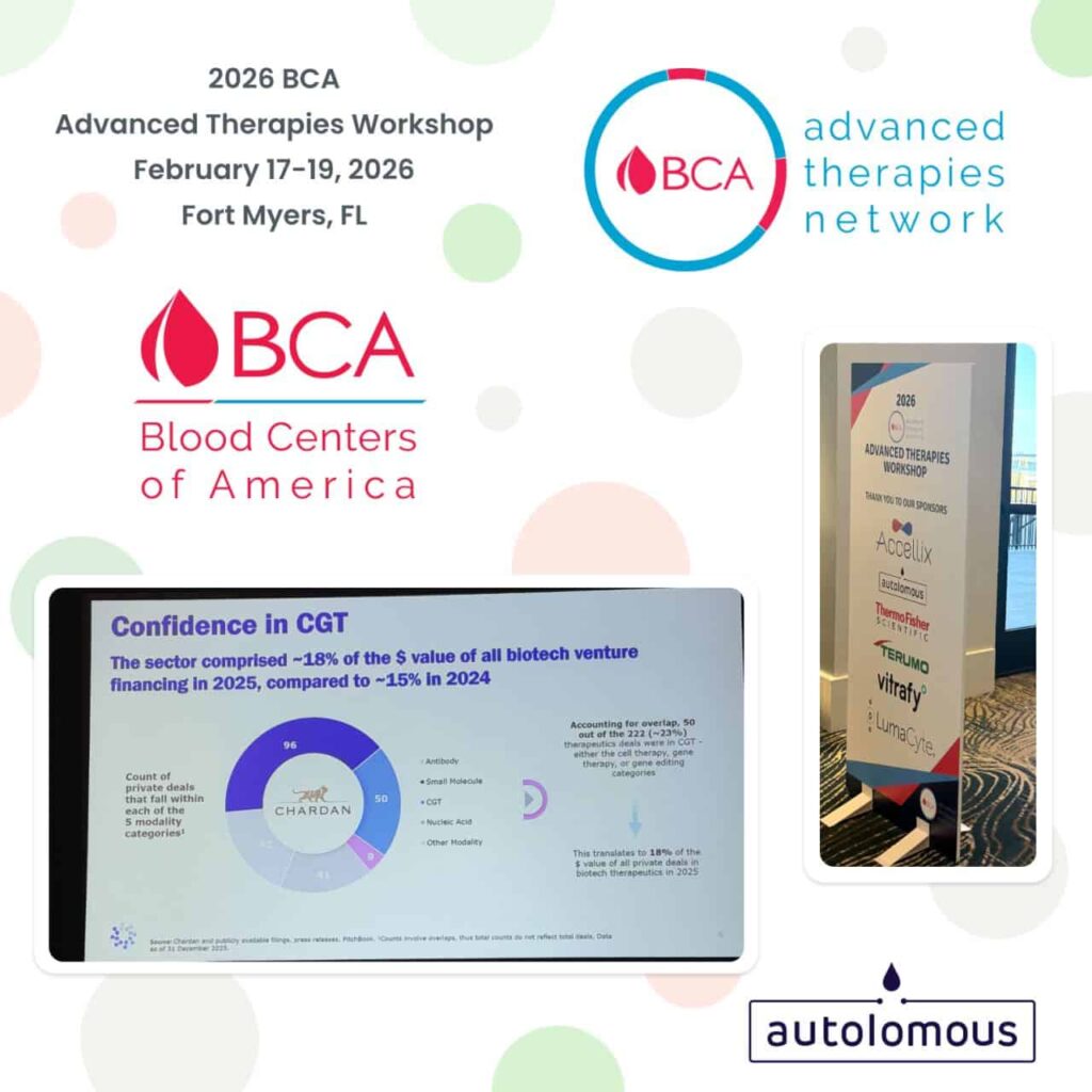BCA 2026 Advanced Therapies Workshop promotional graphic