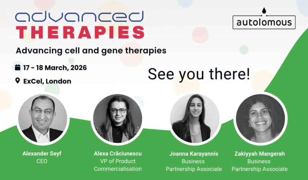 Autolomous Attends Advanced Therapies (London, UK)