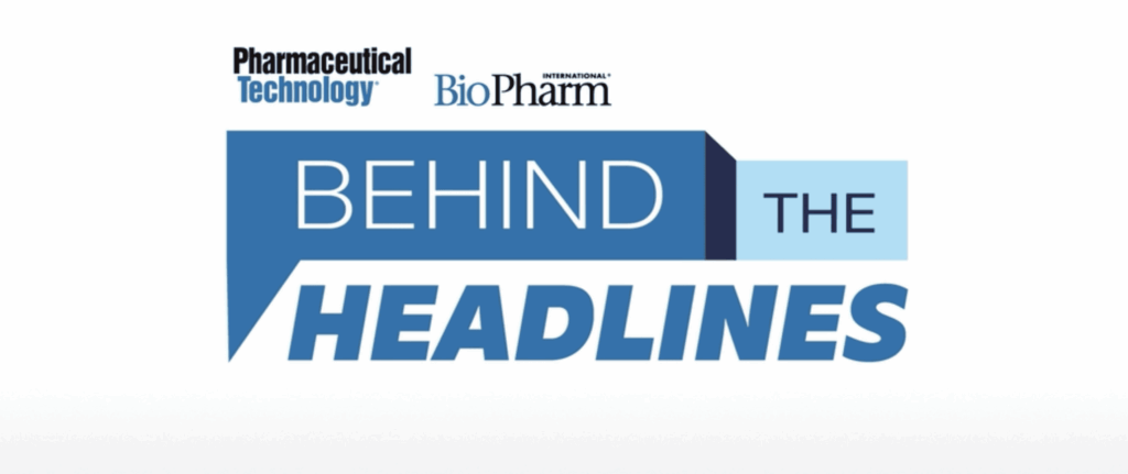 Behind the Headlines pharmaceutical industry banner