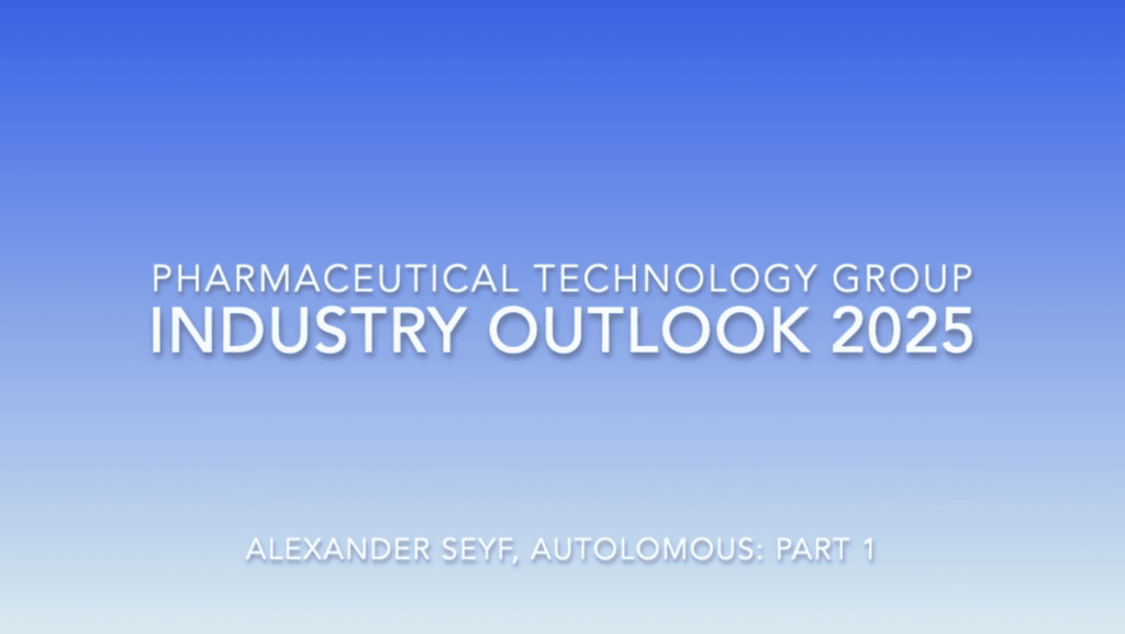 Pharmaceutical Technology Group Industry Outlook 2025 title slide