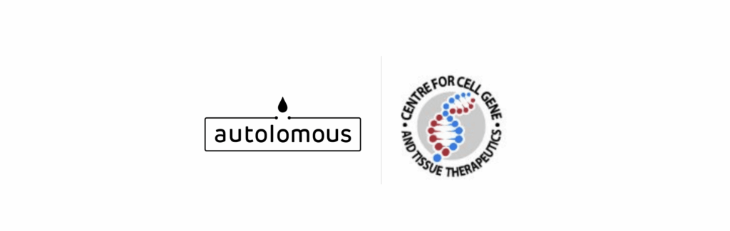 Autolomous and cell gene therapy centre logos